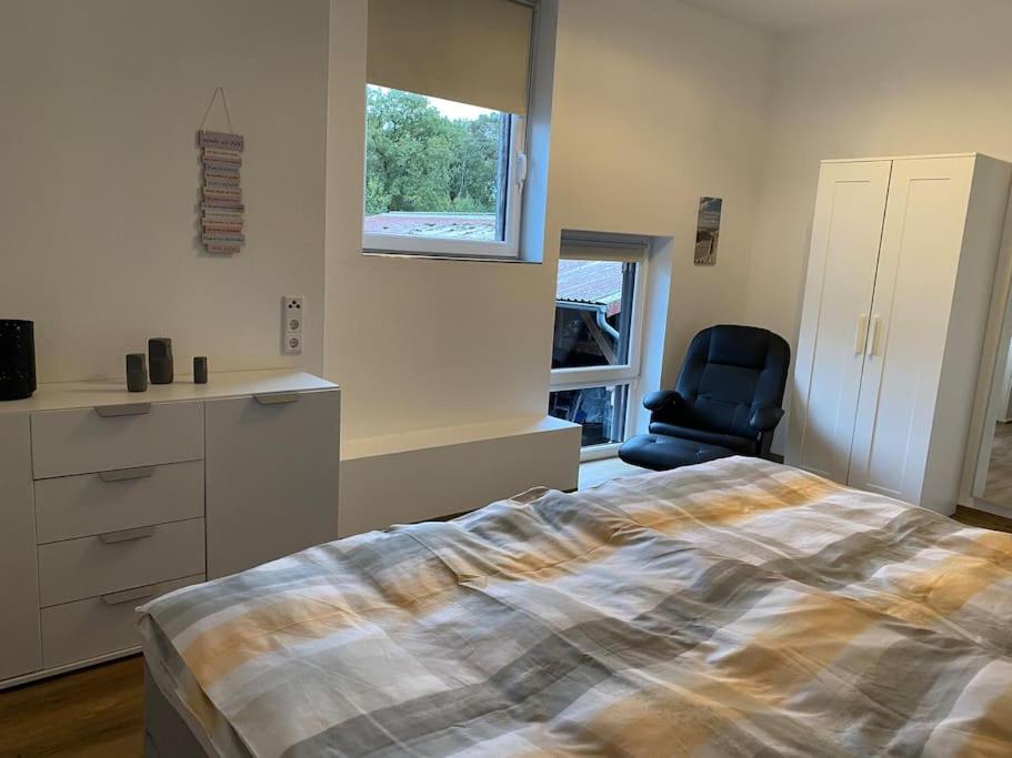 Wunderschoene Ferienwohnung Auf Dem Bauernhof Greven Exterior photo